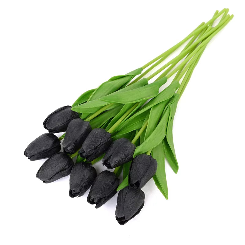 10Pcs High Quality Real Touch Calla Lily Artificial Flowers Calla Lily Bouquet for Wedding Bouquet Bridal Home Flower Decoration