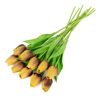 10Pcs High Quality Real Touch Calla Lily Artificial Flowers Calla Lily Bouquet for Wedding Bouquet Bridal Home Flower Decoration