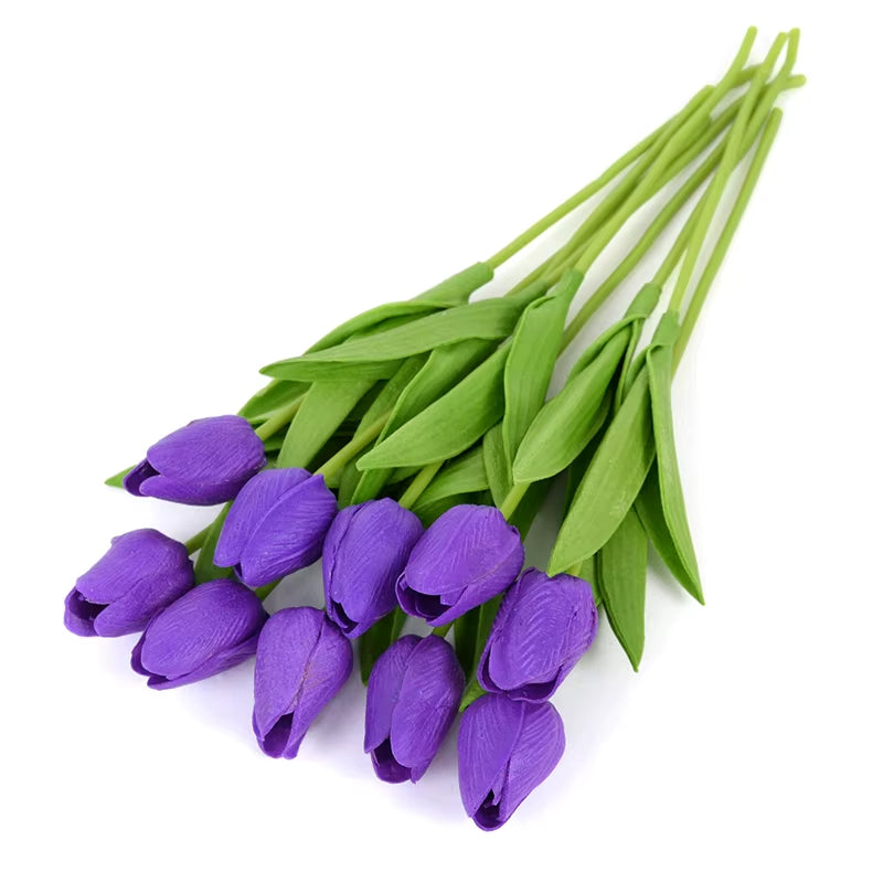 10Pcs High Quality Real Touch Calla Lily Artificial Flowers Calla Lily Bouquet for Wedding Bouquet Bridal Home Flower Decoration