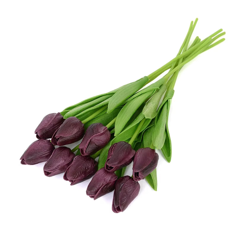 10Pcs High Quality Real Touch Calla Lily Artificial Flowers Calla Lily Bouquet for Wedding Bouquet Bridal Home Flower Decoration